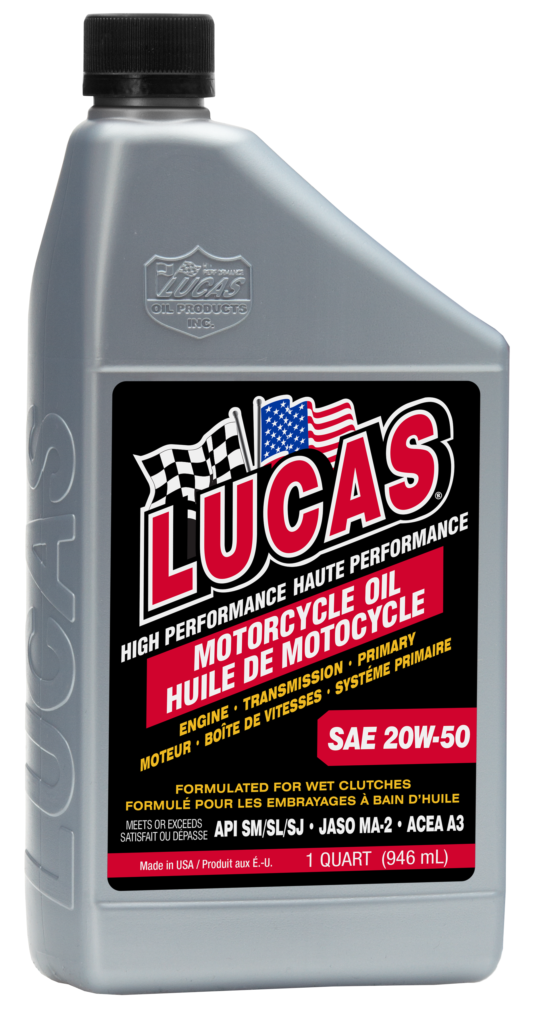 SAE 20W50 Motorcycle Oil - 946 ml
